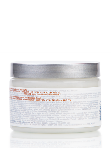 DESIGN ESSENTIALS Coconut & Monoi Deep Moisture Milk Souffle (12oz)